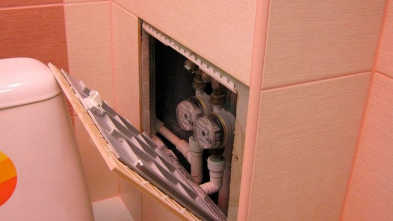 Люк в туалет сантехнический 110х60