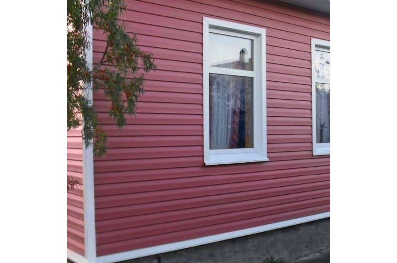Сайдинг Текос бургунд
