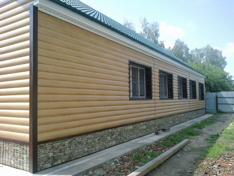 RAL 3005 металлосайдинг
