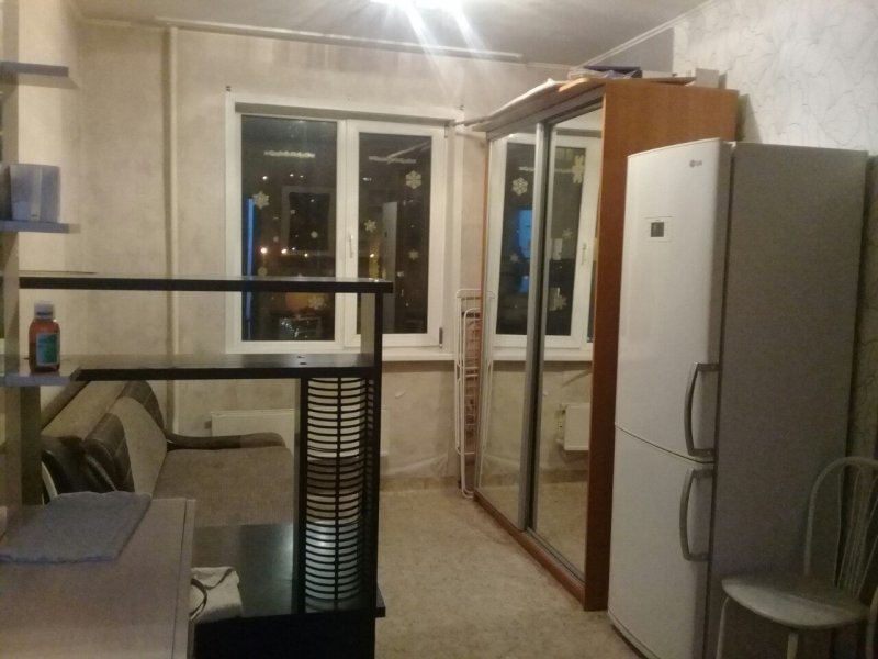 Интерьер комнаты в общаге 18 кв
