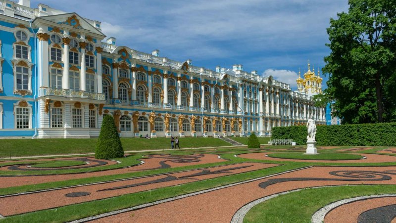 Пушкин Царское село Екатерининский дворец