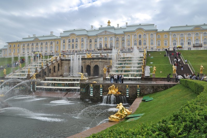 Екатерининский дворец петергоф (78 фото)
