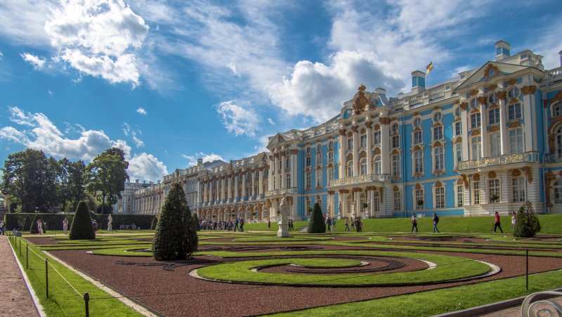 Растрелли архитектура Екатерининский дворец
