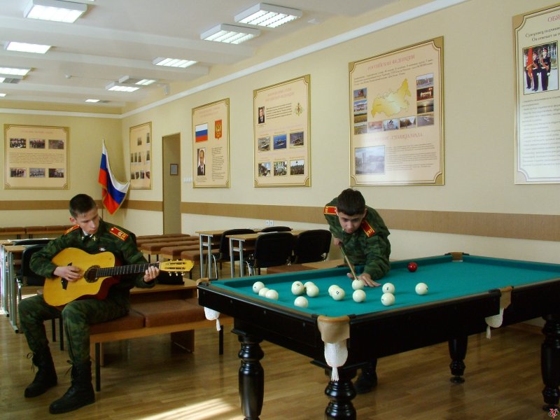 Комната в военном стиле