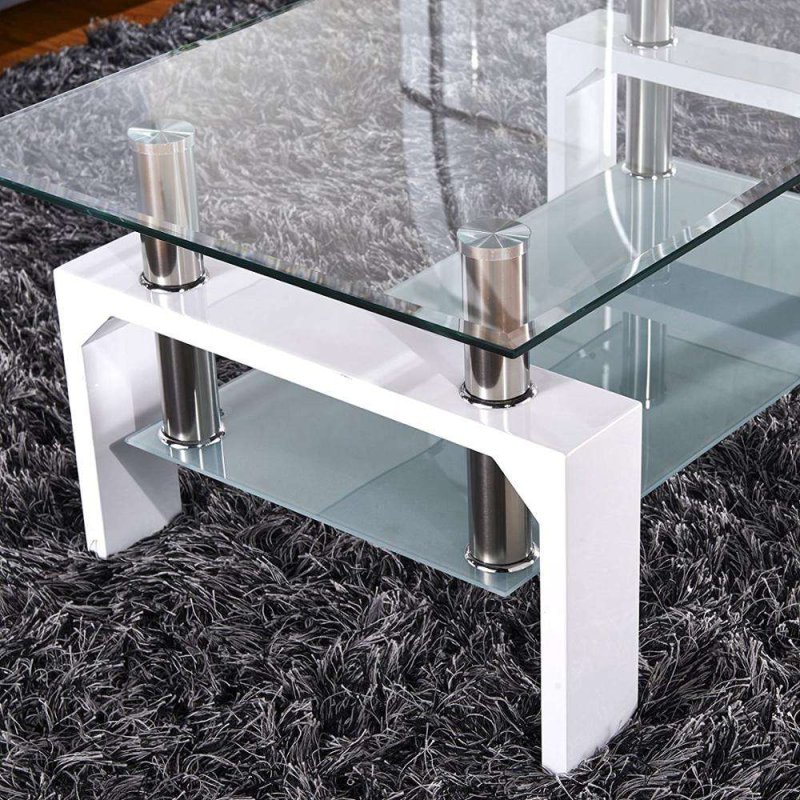 Tempered Glass стол журнальный