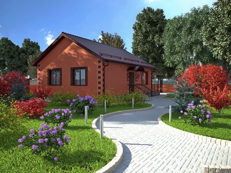 "Speckled Brick House Эстония"