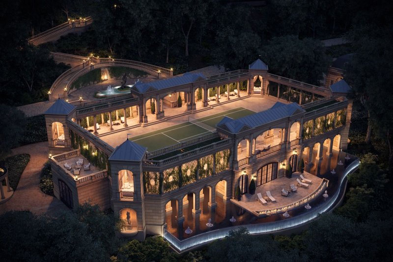 Лос-Анджелесе особняк le Palais