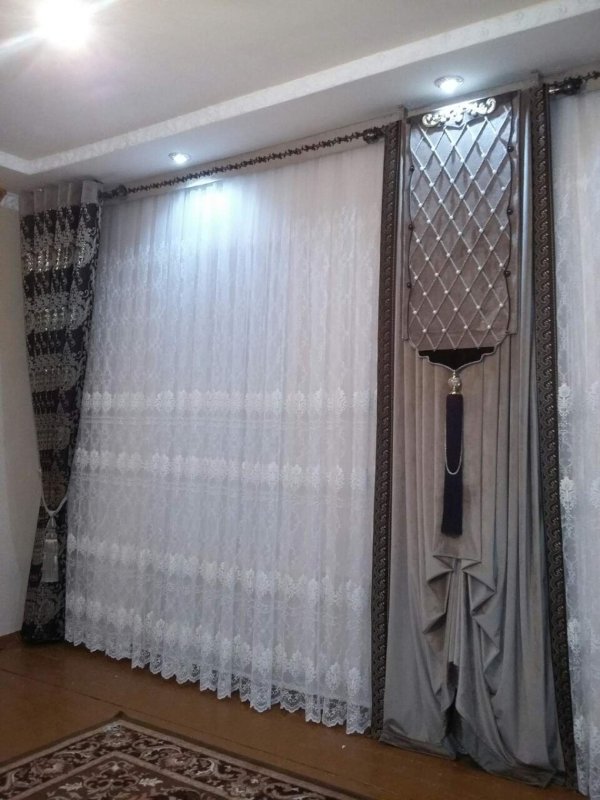Испанский рукав шторы