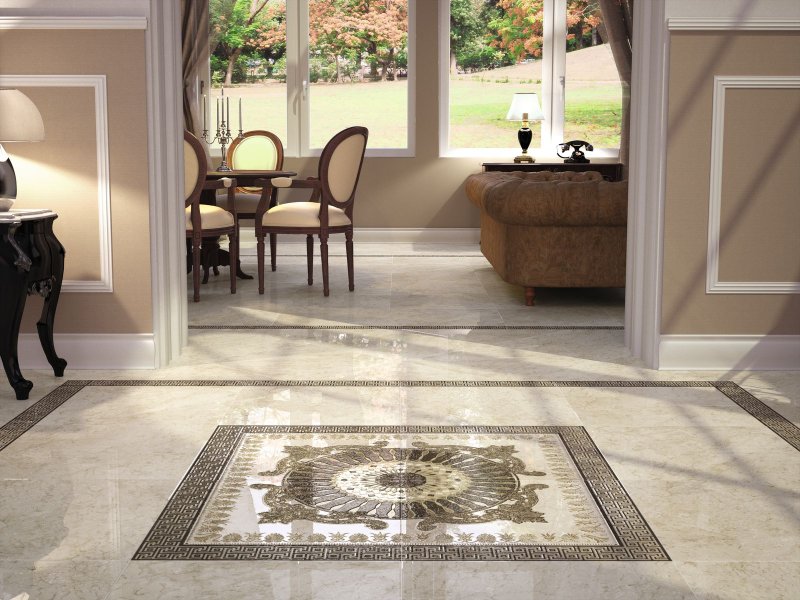 Numancia Beige Pulido плитка пол 60*60 / Grespania