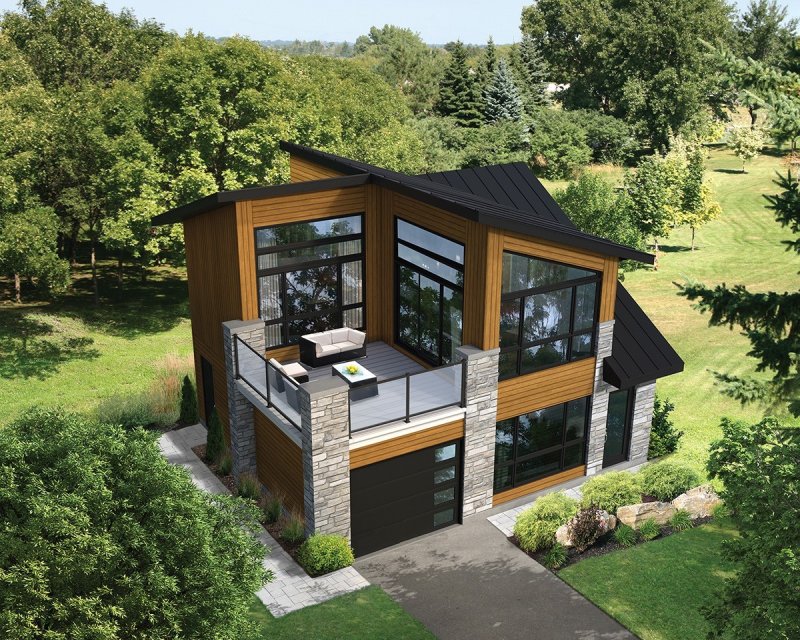 Sanders Modern House Jordache k планировка