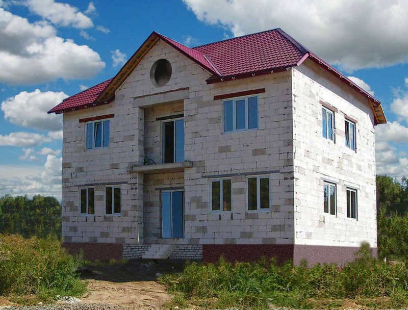 Газобетонный дом