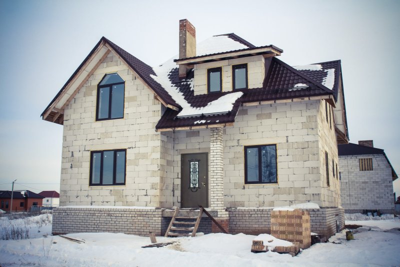 Дома из газобетонных блоков