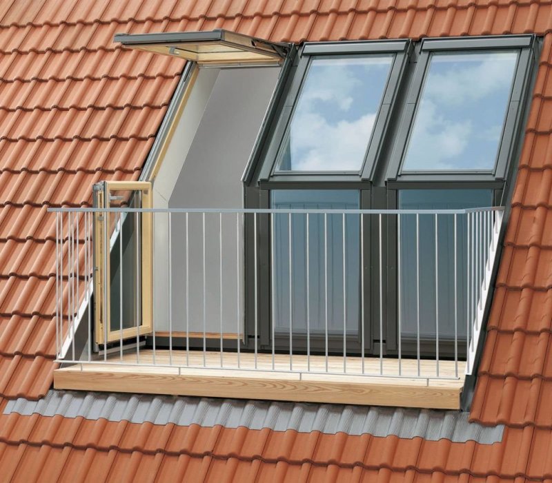 Мансардные окна Velux в интерьере