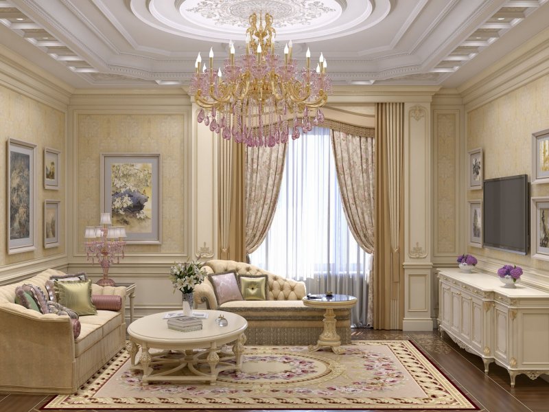 Классический интерьер квартиры