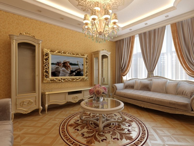 Классическая гостиная