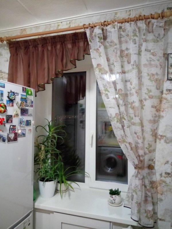 Рулонные шторы в стиле Прованс