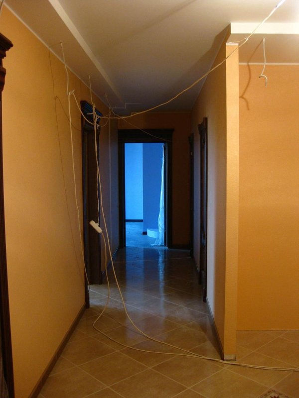 Прихожая в доме корабль