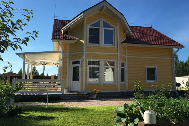 Современные двускатные крыши