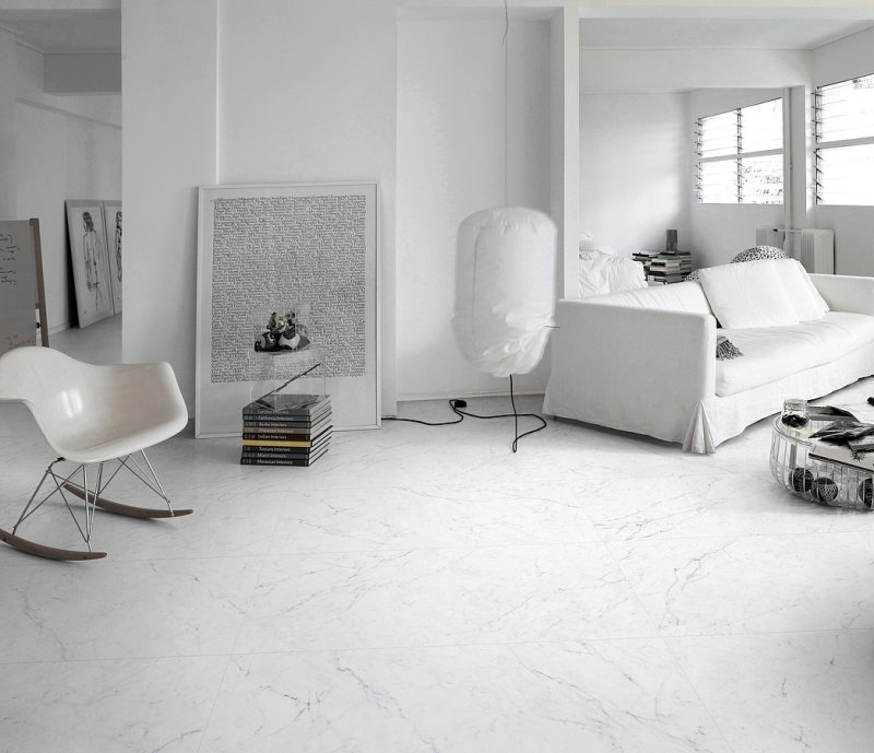 Плитка Carrara в интерьере