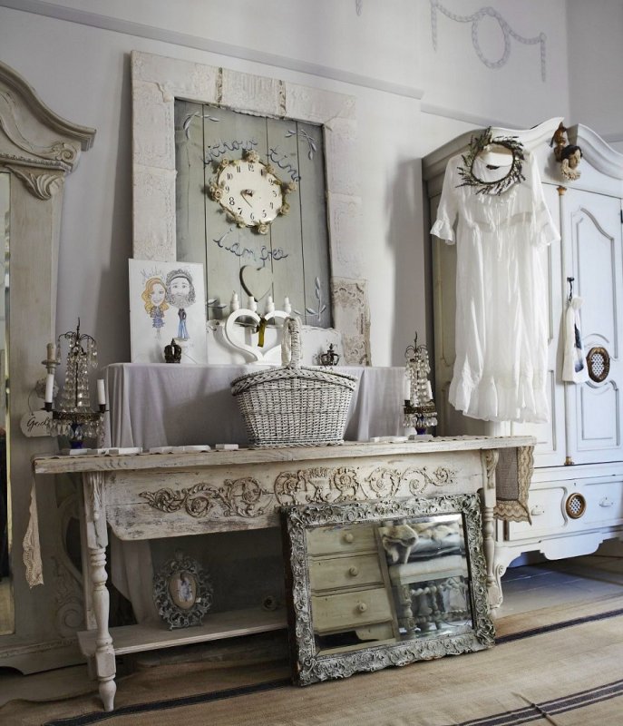 Shabby Chic стиль в интерьере