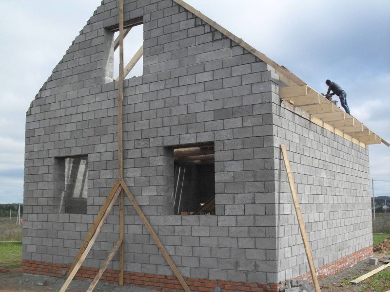 Concrete Block House
