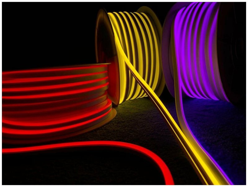 Гибкий неон led Neon 15x26 мм.