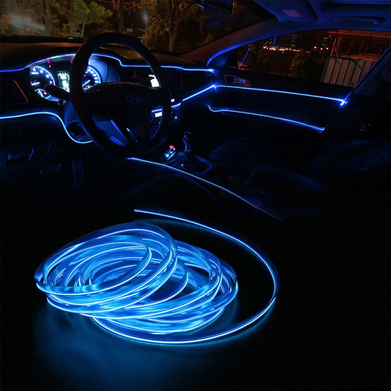 Неоновая светодиодная led лента гибкий неон 5м