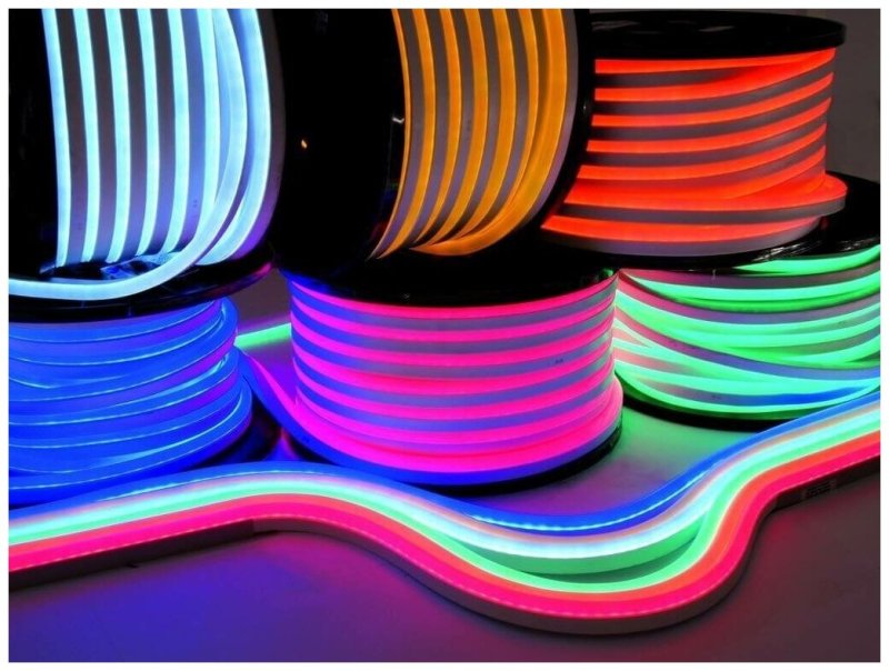 Гибкий неон "led-Neon Flex" RGB