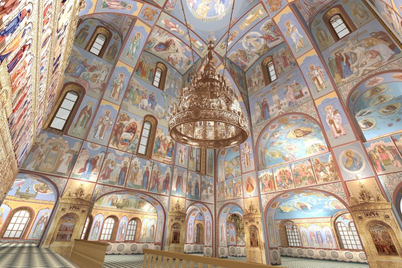 Феодоровский собор СПБ внутри