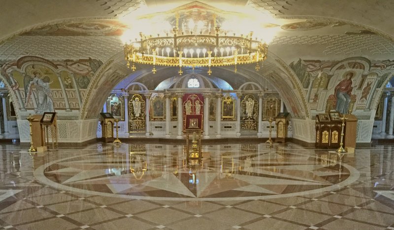 Интерьер православного собора