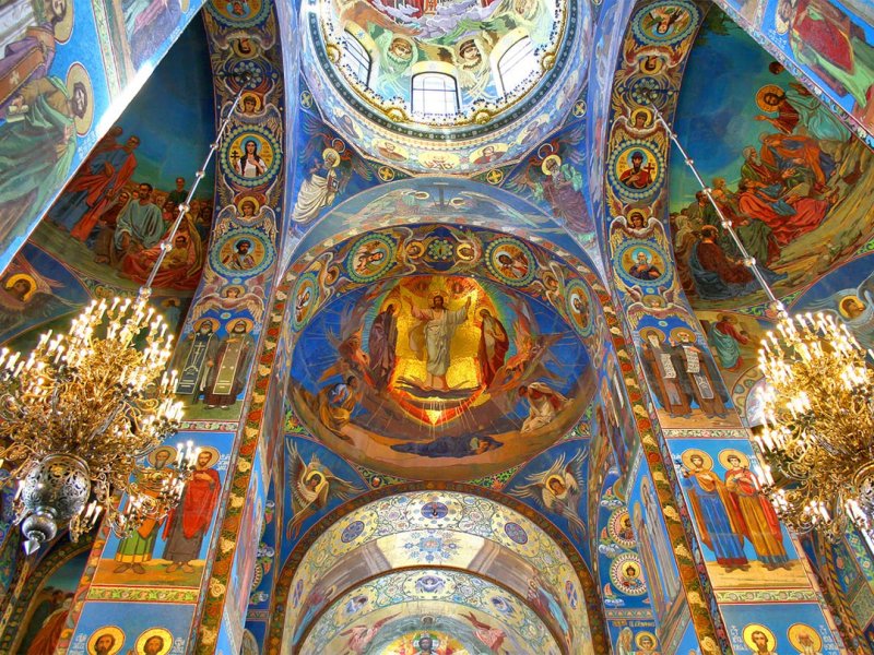 Смешанный стиль храма