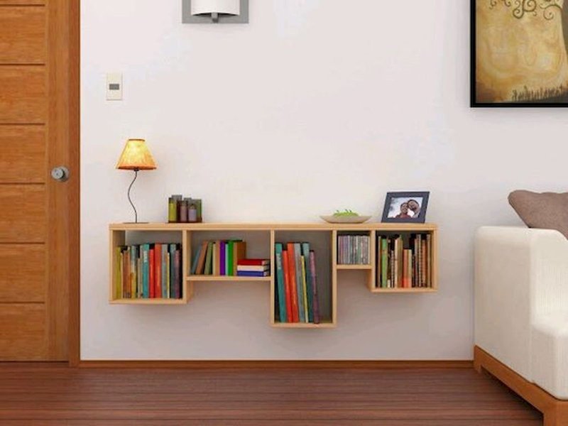 Оригинальные книжные полки