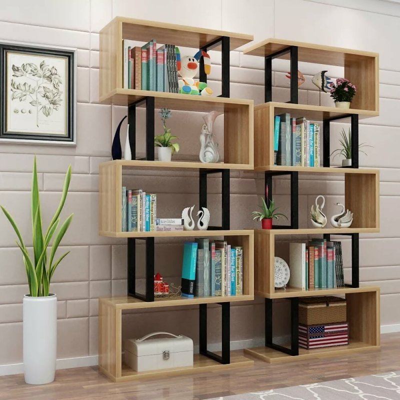 Красивые книжные полки