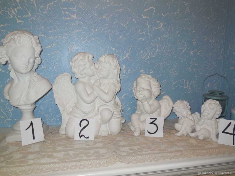 Фигурки из гипса