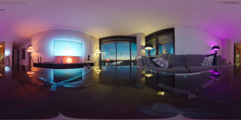 Панорама помещения 360