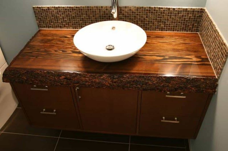 Bianco Carrara столешница раковины