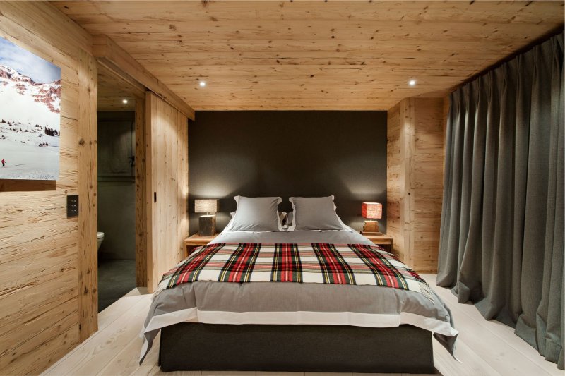 Rustic Wood Decor спальня