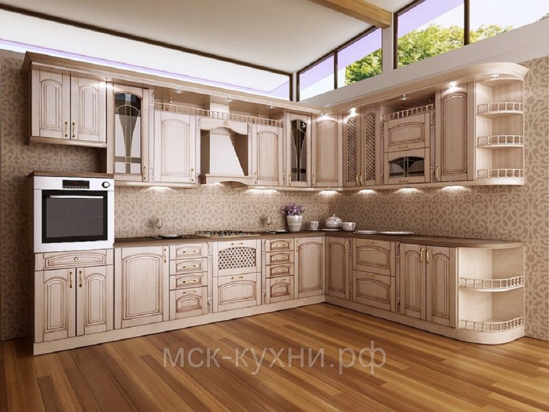 Кухня МДФ патина классика 2020