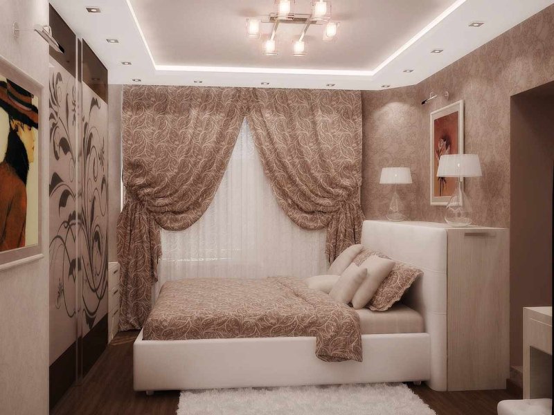 Планировка спальни 11м2 прямоугольная