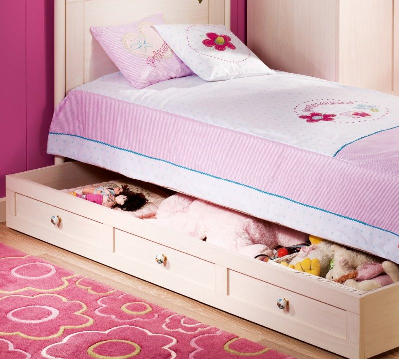 Кровать выдвижная Cilek Flora