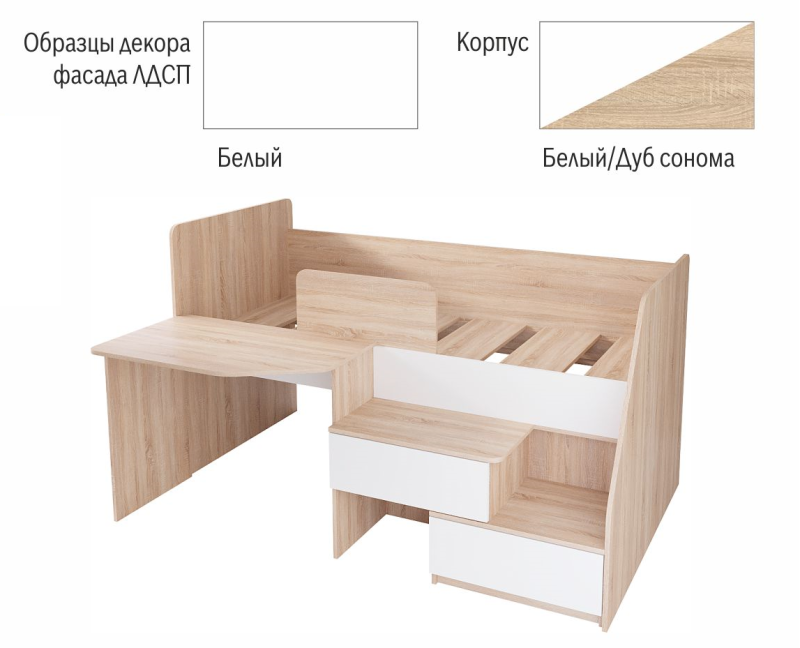 Кровать стенка трансформер Мерфи