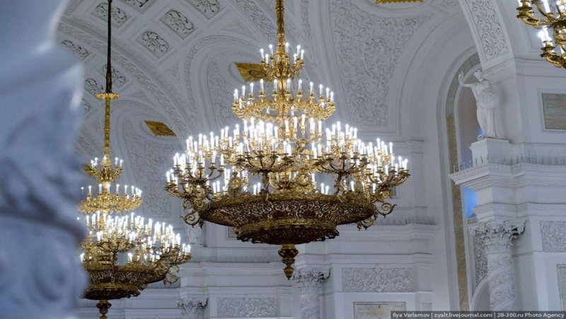 Большой Кремлёвский дворец Московский Кремль Георгиевский зал