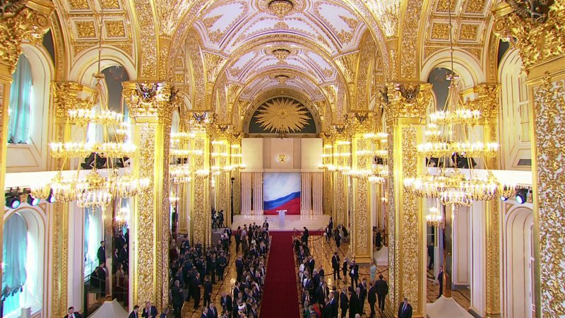 Андреевский зал большого кремлевского дворца