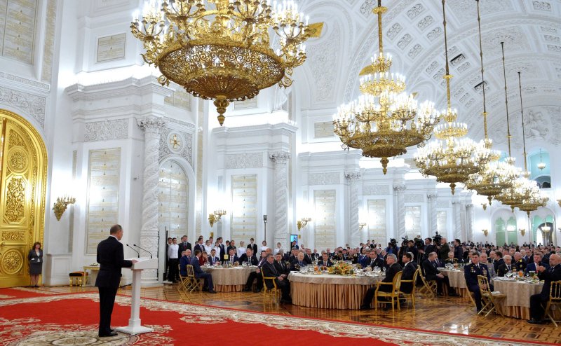 Георгиевский зал большого кремлевского дворца. 1838—1849.