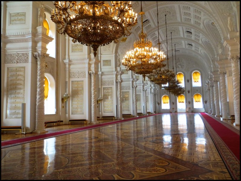 Экскурсия в Георгиевский зал Московского Кремля