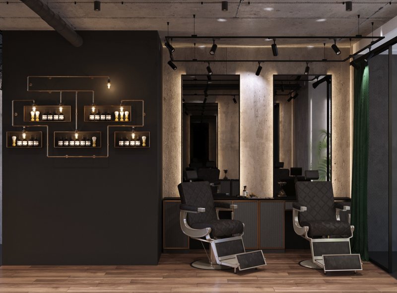 Кресло Loft Design Barbershop