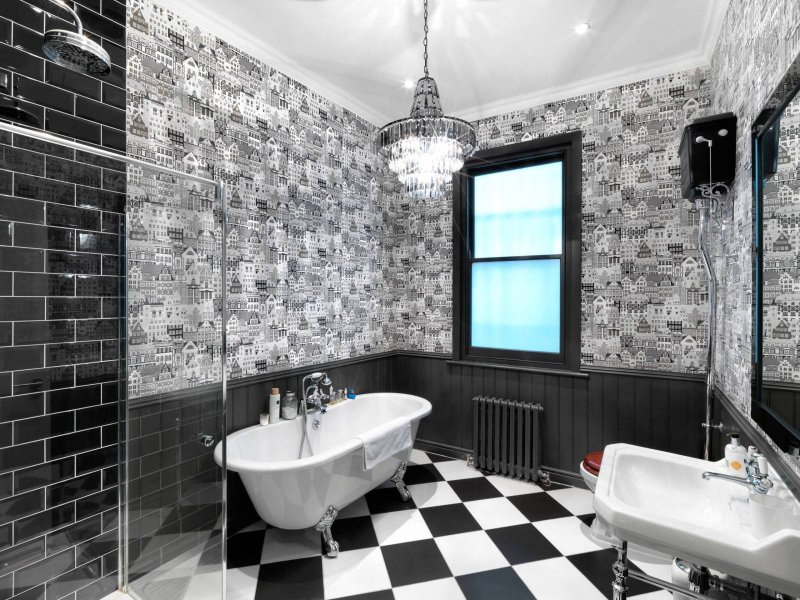 Плитка Бьянко Неро Kerama Marazzi