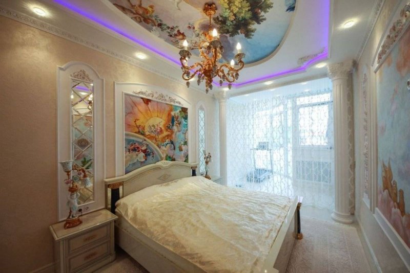 Фреска в спальню