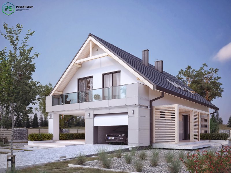 Каркасный дом 120м2