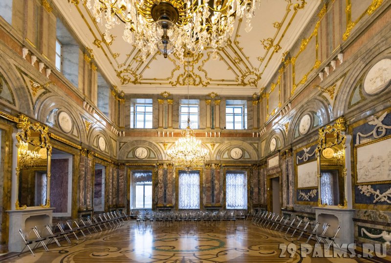 Ринальди мраморный дворец в Петербурге